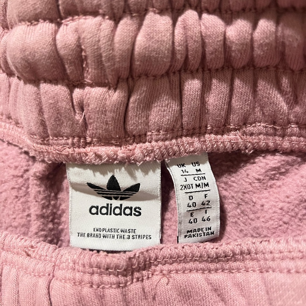 Adidas Women's Mauve Sweatpants Size Medium - Picture 5 of 5